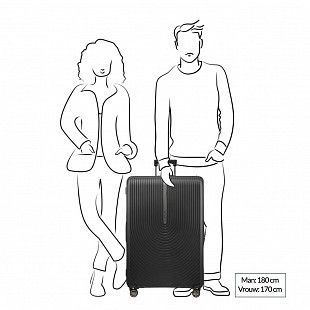 Чемодан Samsonite HI-FI 81см KD8*00 004 red