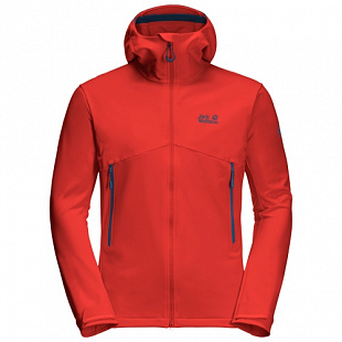 Куртка мужская Jack Wolfskin Mountain Tech Softshell M lava red