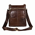 Мужская кожаная сумка Pola 0500302-1 brown