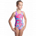 Купальник детский спортивный Mad Wave Rainbow purple