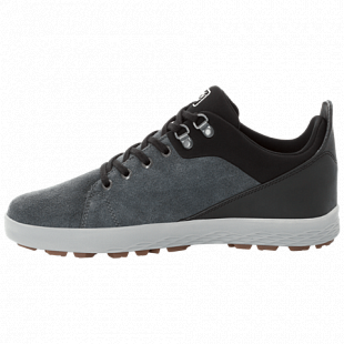 Полуботинки мужские Jack Wolfskin Auckland Texapore Low M ebony / black
