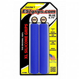 Грипсы ESI Chunky XL 6,75" 67CBU Blue