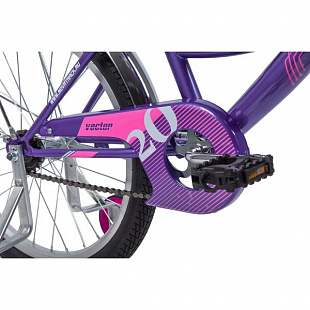Велосипед Novatrack Vector 20" (2019) Lilac/Pink 203VECTOR.LC9