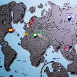 LED-маркеры для карты