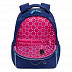 Рюкзак школьный GRIZZLY RG-168-3 /1 dark blue