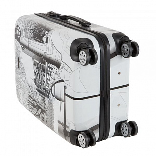 Чемодан малый Polar 20" 2-ой РА033 dark grey