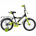 Велосипед Novatrack Astra 16" (2019) Black/Green 163ASTRA.BK9