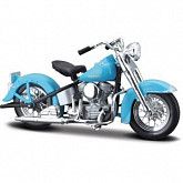 Мотоцикл Maisto 1:18 Harley-Davidson 1953 FL Hydra Glide 39360 (20-20115) blue