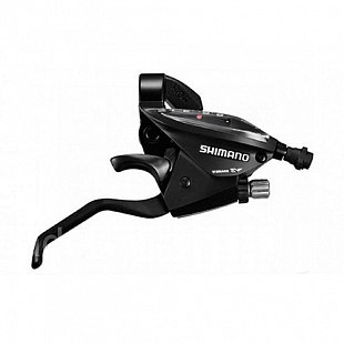 Шифтер/Тормозная ручка правая Shimano Tourney 7 скоростей EF510 black