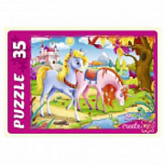 Макси-пазлы Рыжий Кот Сказочные единороги ПМ35-6786