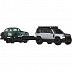 Машинка Hot Wheels Premium 2 шт. Jaguar MK1 + Land Rover Defender 110 (FLF56 JBM29)