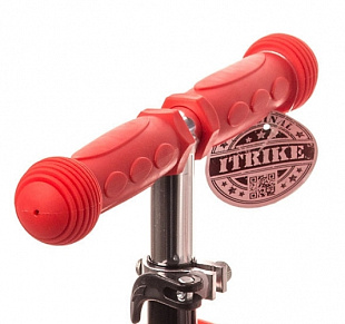 Самокат-беговел RS iTRIKE 3 в 1 red