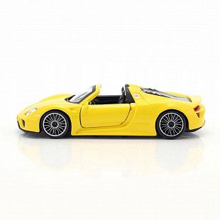 Коллекционная машина Bburago 1:24 Porsche 918 Spyder (18-25116) yellow