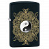 Зажигалка Zippo Classic Yin Yang 28829 black matte