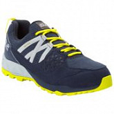 Водонепроницаемые кроссовки мужские Jack Wolfskin Cascade Hike Texapore Low M dark blue / lime