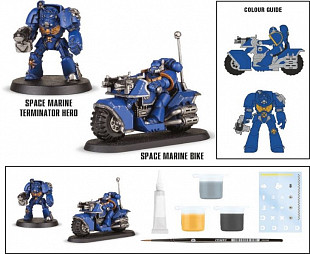 Фигурка Games Workshop Warhammer: Space Marine Bike Attack 20-32
