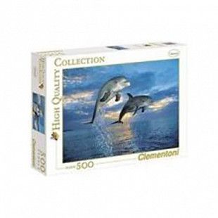 Пазл Clementoni 500 элементов Дельфины 30139