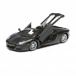 Масштабная модель автомобиля Maisto 1:24 Ламборгини Авентадор (31504) black