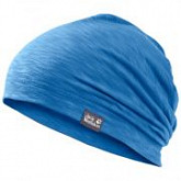 Шапка детская Jack Wolfskin Travel Beanie Kids wave blue