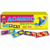 Игрушка Step Puzzle Доминой пластиковое. Фрукты ИН-0974