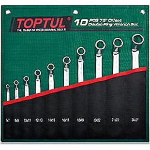 Набор накидных ключей Toptul 10 шт GRAI1001