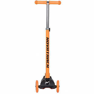Самокат-кикборд Novatrack RainBow Подростковый Orange 120RAINBOW.OR8