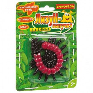 Лизун-липучка Bondibon Чудики Сороконожка ВВ3506