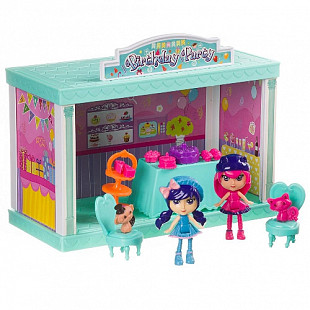 Игровой набор Birthday Party дом с куколками 60215