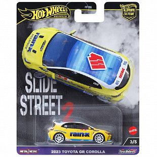 Машинка Hot Wheels Car Culture 2023 Toyota GR Corolla (FPY86 HKC82)