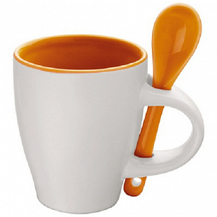 Кружка Clearance 193010 White/Orange