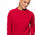 Пуловер женский Jack Wolfskin Winter Logo Sweatshirt W ruby red