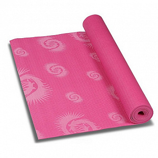 Коврик для йоги и фитнеса Indigo IR 97502-3 pink