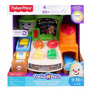 Развивающая игрушка Fisher Price Обучающий прилавок Веселые фрукты FBM32