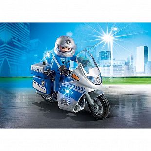 Игровой набор Playmobil Полицейский Мотоцикл (6923)