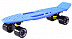 Penny board (пенни борд) Y-Scoo Skateboard Fishbone 22 405-B Blue-Black