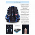 Рюкзак школьный GRIZZLY RAz-187-10 /2 black/blue