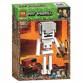 Конструктор Bela Minecraft Скелет с Кубом Магмы 11168