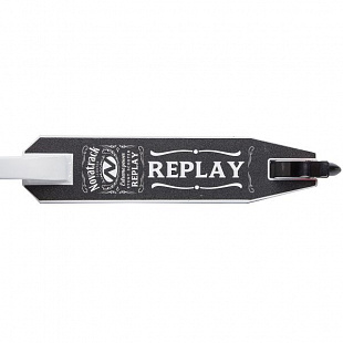 Самокат Novatrack Replay PL 110A.REPLAY.WT9 Black/White