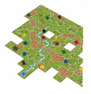 Настольная игра Hobby World (серии Каркассон Колонизаторы Манчкин) Каркассон. Королевский подарок 2019 915171