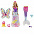 Игровой набор Barbie Сказочная принцесса-фея-русалка FMV91 FJD08