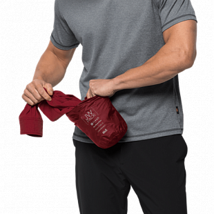Рубашка мужская Jack Wolfskin Jwp Ls Shirt M dark lacquer red