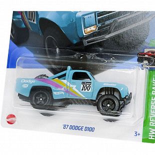 Машинка Hot Wheels Базовой коллекции '87 Dodge D100 38/250 (5785 HTD17) mainline 2024