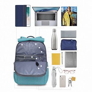 Рюкзак городской GRIZZLY RD-148-1	/2 mint