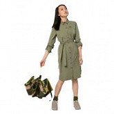 Платье женское Jack Wolfskin Lakeside Dress khaki