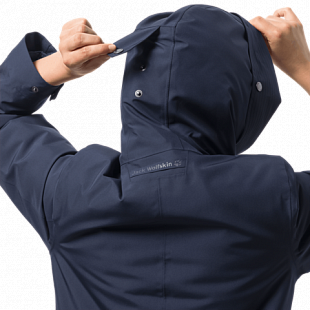 Пальто женское Jack Wolfskin Monterey Bay Coat midnight blue