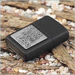 Зажигалка Zippo Pewter in Black Crackle 363