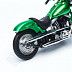 Мотоцикл Maisto 1:18 Harley Davidson 2000 FLSTF Street Stalker (39360) green