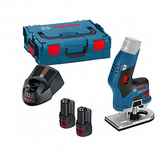 Аккумуляторный кромочный фрезер Bosch GKF 12V-8 L-BOXX 06016B0000