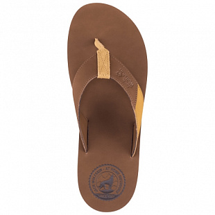 Вьетнамки мужские Jack Wolfskin Beachster Lt M desert brown / honey
