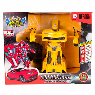 Машинка-трансформер Maya Toys Крутая тачка JT297-1 Yellow